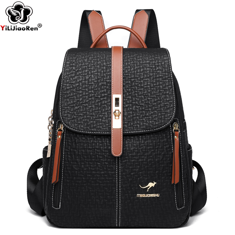 แฟชั่นกระเป๋าเป้สะพายหลังหญิงค - Travel Backpack Anti Theft บทวิจารณ์และราคา