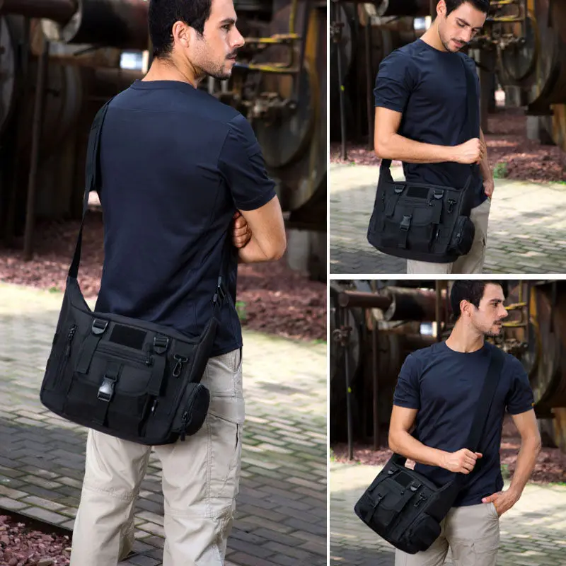 14 นิ้วแล็ปท็อปไหล่กระเป๋าผู้ช - Rucksack Military Style บทวิจารณ์และราคา