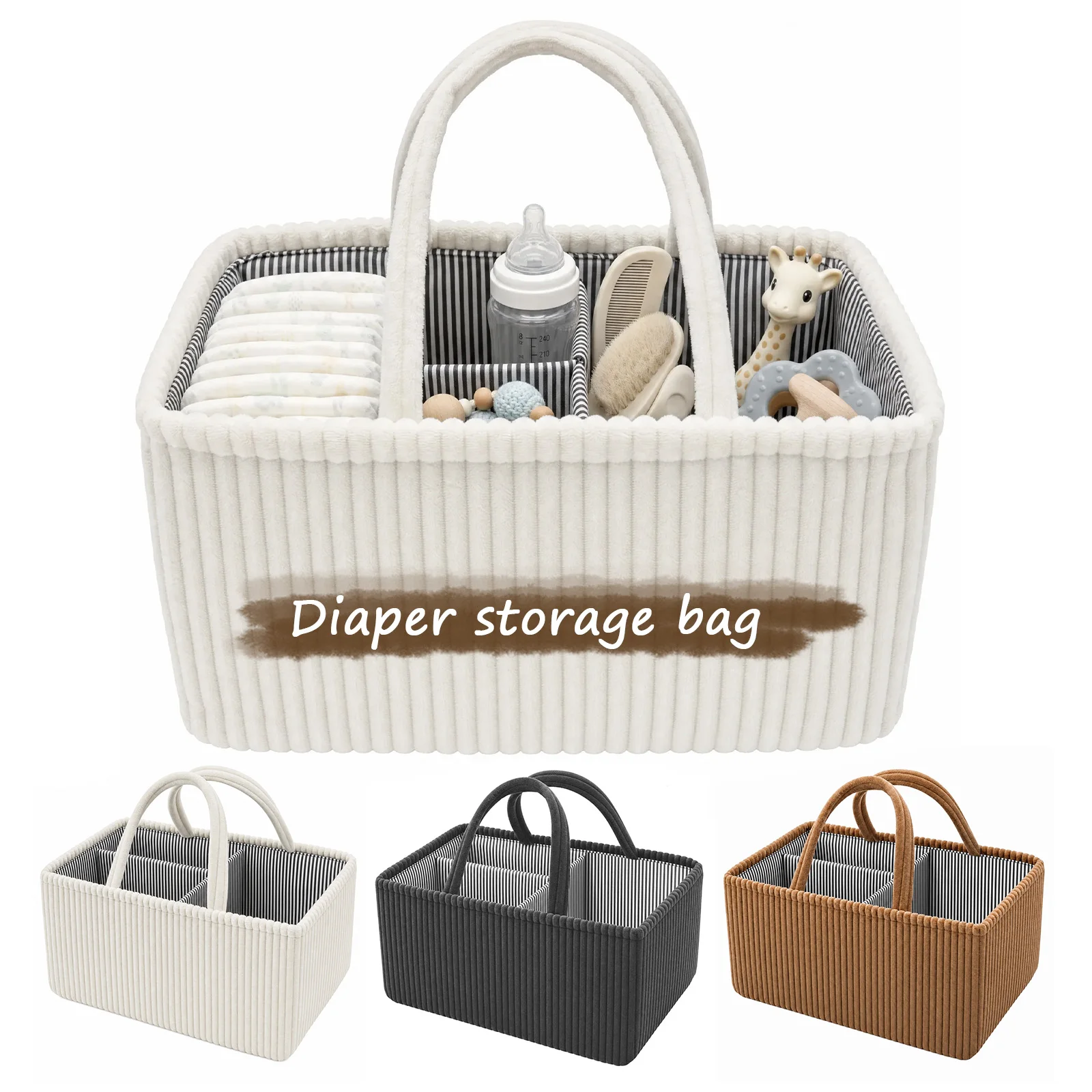 ตะกร้าเก็บผ้าอ้อมเด็กแบบพับได้ - Backpack Diaper Bag บทวิจารณ์และราคา