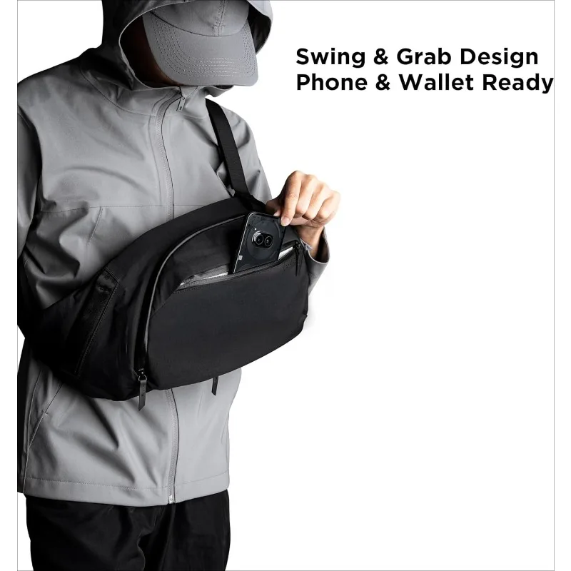 กระเป๋าคาดอกแบบสะพายไหล่ข้างขว - Sling Backpack Shoulder บทวิจารณ์และราคา
