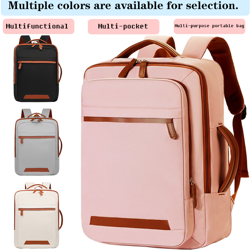 กระเป๋าเป้สะพายหลังสำหรับเดินท - Canvas Backpack Casual บทวิจารณ์และราคา