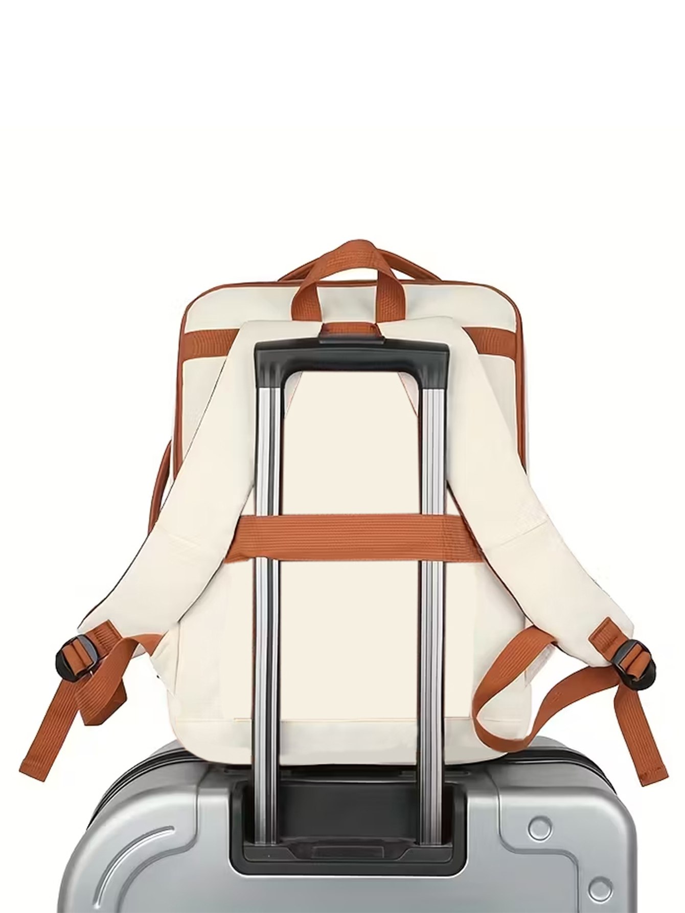 กระเป๋าเป้สะพายหลังสำหรับเดินท - Canvas Backpack Casual บทวิจารณ์และราคา