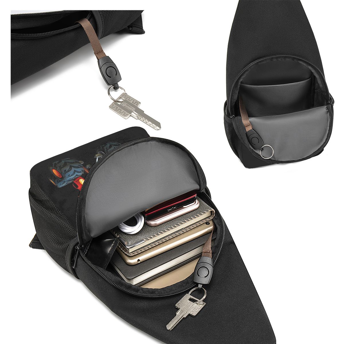 กระเป๋าคาดหน้าอก Blaze And The - Sling Backpack Shoulder บทวิจารณ์และราคา