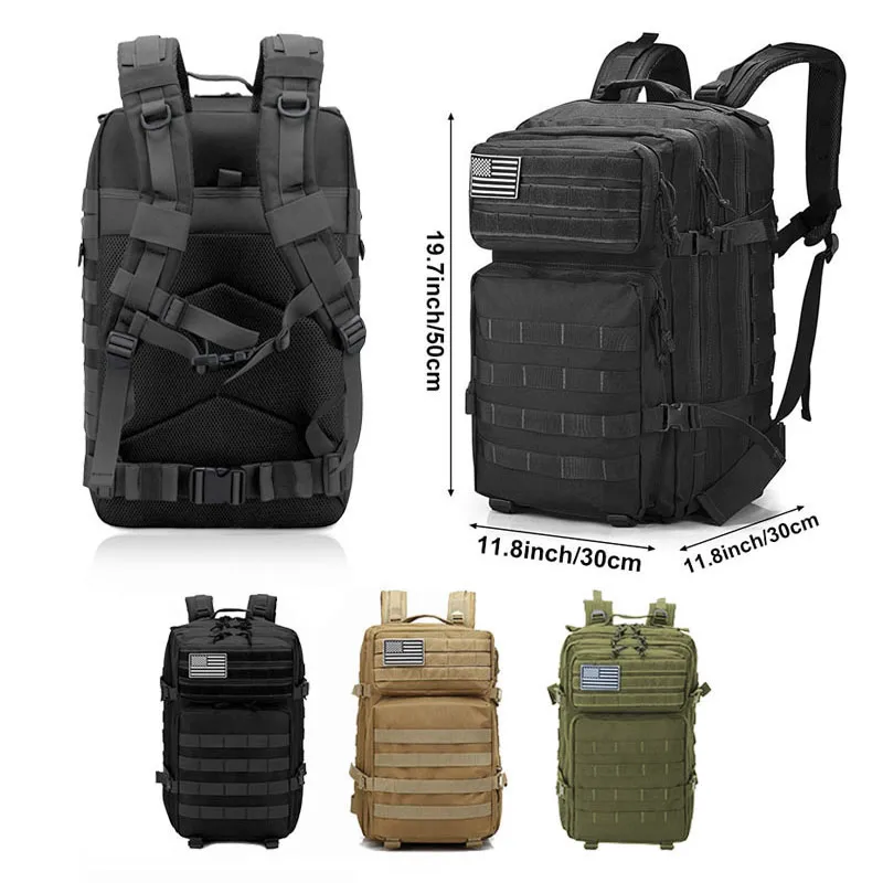1W50L กระเป๋าเป้สะพายหลังยุทธว - Rucksack Military Style บทวิจารณ์และราคา