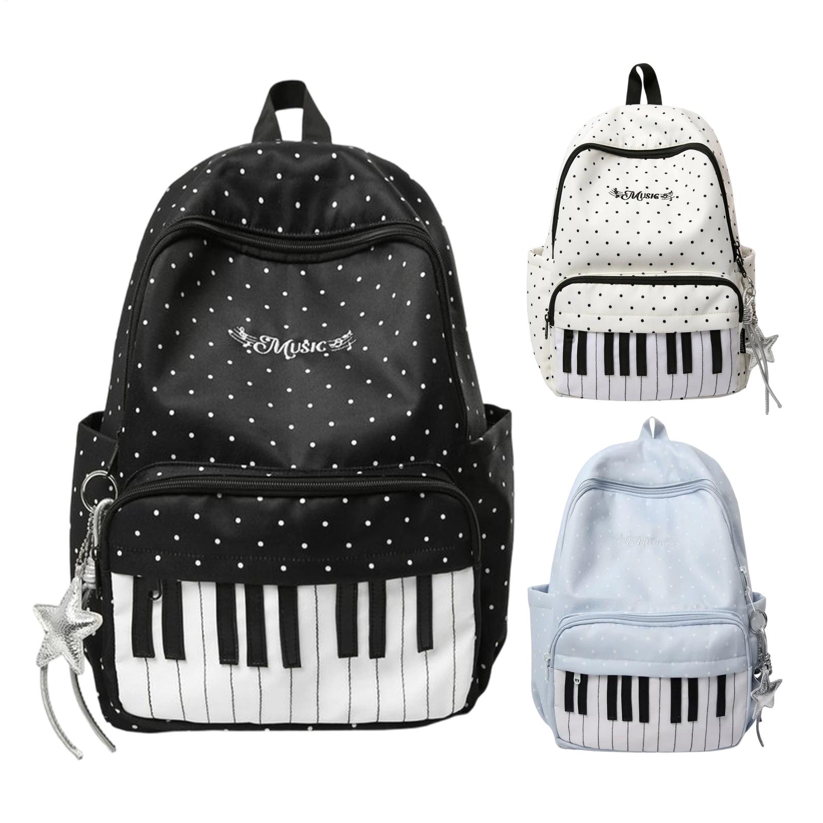 กระเป๋าเป้เดินทางลายเปียโน ควา - Fashion Backpack Women บทวิจารณ์และราคา